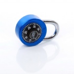 50mm electrophoresis  blue case black dial combo lock