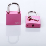 AJF shiny pink love lock