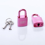 AJF electrophoretic pink lady lock for gift