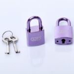 AJF electrophoretic metal fashion key and lock