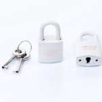 AJF electrophoretic white pure lock for lovers