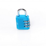 AJF High Quality 4-digital blue combination lock padlock keyless code lock for gym or health club