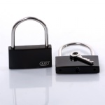 AJF mysterious electrophoretic black square lock for festival gift