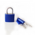 ABS covered travel brass padlock