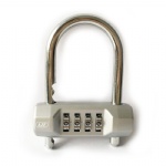 AJF high security telescopic outdoor locker padlock 4 digits combination lock