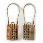 AJF Newest High quality travel cable luggage combination padlocks