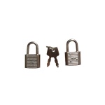 AJF cheap metal small keylock, small silver padlock, diary padlock