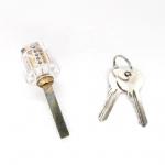 AJF Transparent Practice Lock Cutaway Padlock Locksmith